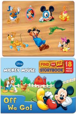 Disney Mickey Mouse Find and Fit Storybook