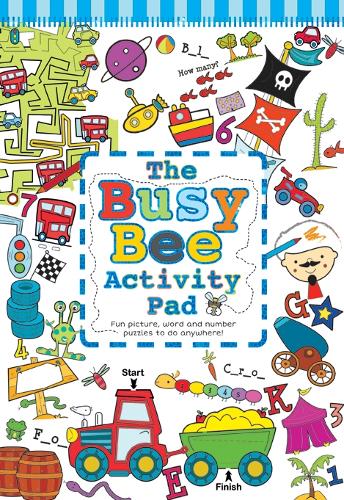 The Busy Bee Activity Pad - Blue