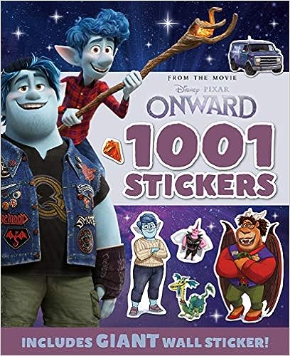 DISNEY PIXAR ONWARD 1001 STICKERS