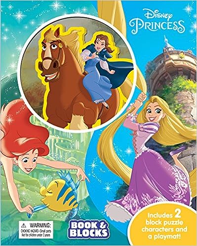 BOOK AND BLOCKS: DISNEY PRINCESS